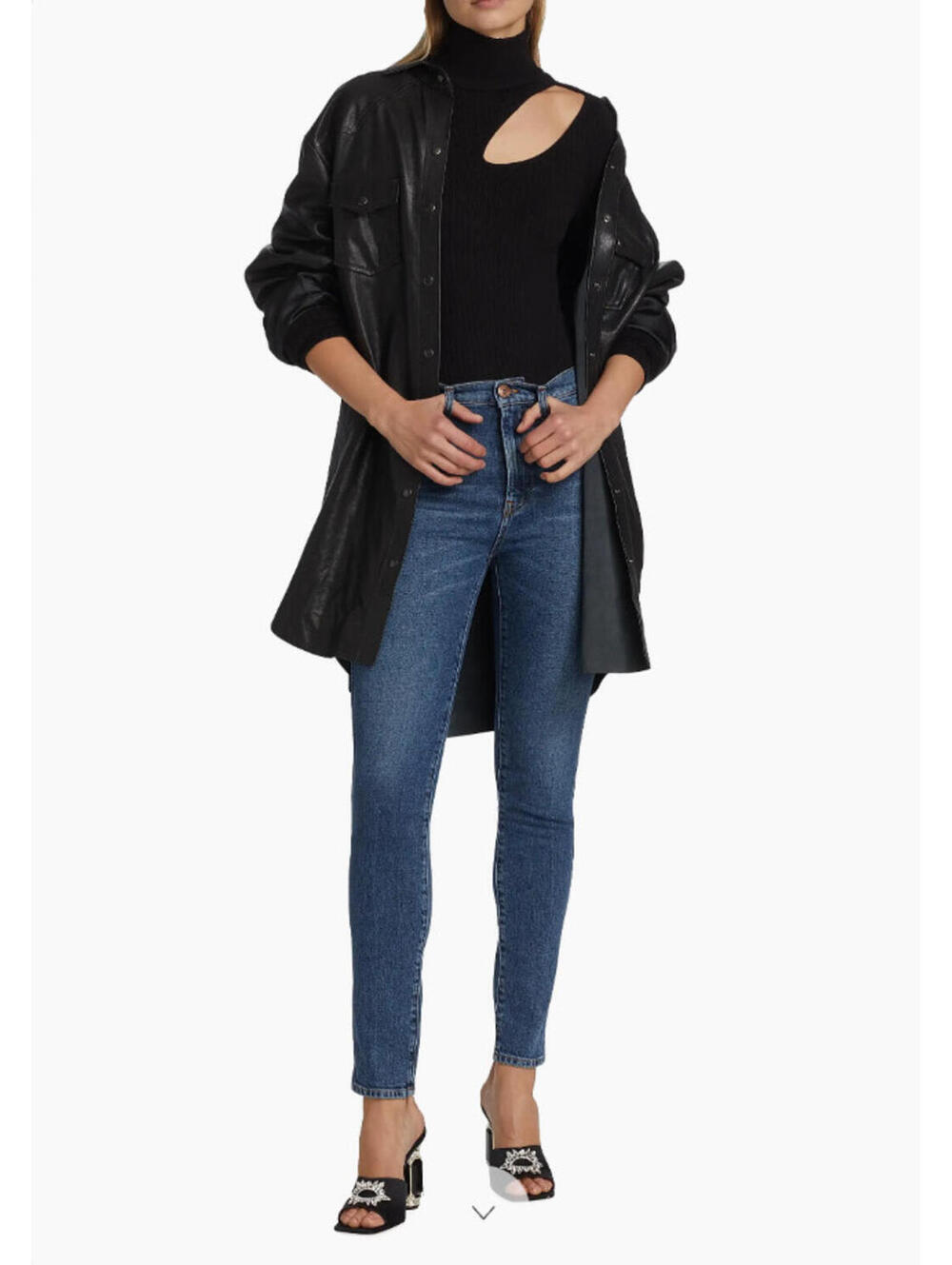 3x1 Straight Authentic High Rise Jeans, Size 30, $320 NWT #2463